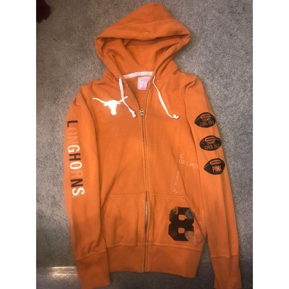 VS Pink Texas Longhorns Hoodie